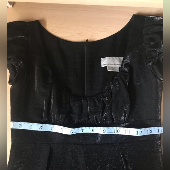 Shiny black dress - Picture 7 of 8